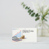 Financial Analysis for Business Growth 名刺 (スタンド正面)