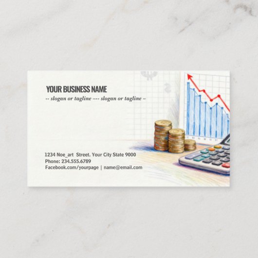 Financial Analysis for Business Growth 名刺 (裏面)