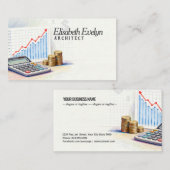 Financial Analysis for Business Growth 名刺 (正面/裏面)