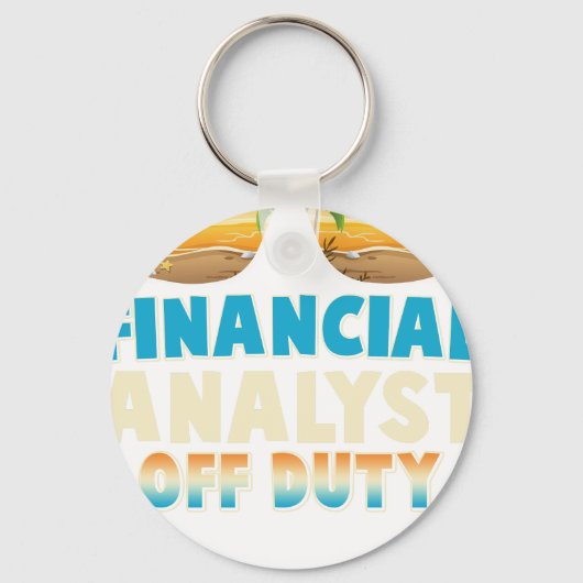 Financial analyst  Off Duty Summer Vacation Last D キーホルダー (正面)