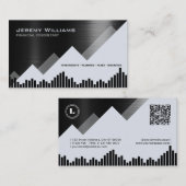 Financial and investment consultant Business Card 名刺 (正面/裏面)