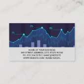 Financial Chart | Graph Chart | Data 名刺 (裏面)