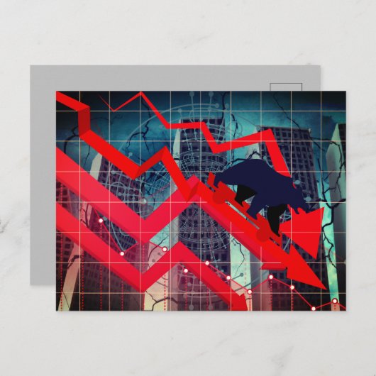 Financial Crisis ポストカード (正面/裏面)