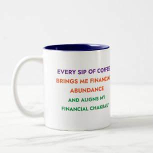 Financial Indumenty Financialチャクラ™ Mug ツートーンマグカップ