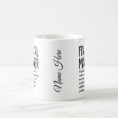 Financial manager コーヒーマグカップ (中央)