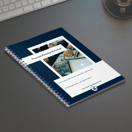 Financial Planningワークショップ（白と青） ノートブック