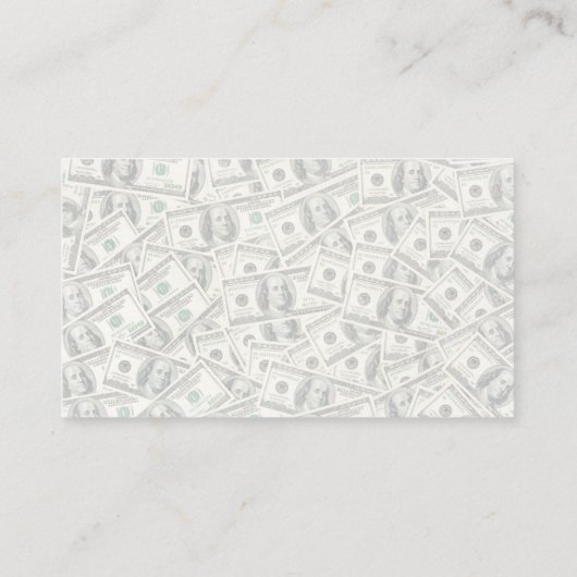 financial services editable card 名刺 (裏面)