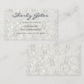 financial services editable card 名刺 (正面/裏面)