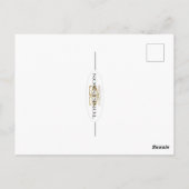 Finch Conversation Postcard ポストカード (裏面)