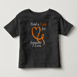 Find a Cure/ハート/Someone I Love...RSD/CRPS トドラーTシャツ