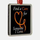 Find a Cure/ハート/Someone I Love...RSD/CRPS メタルオーナメント (右)