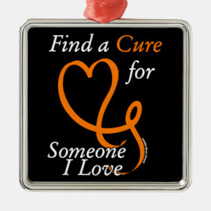 Find a Cure/ハート/Someone I Love...RSD/CRPS メタルオーナメント