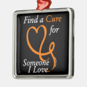 Find a Cure/ハート/Someone I Love...RSD/CRPS メタルオーナメント (左)