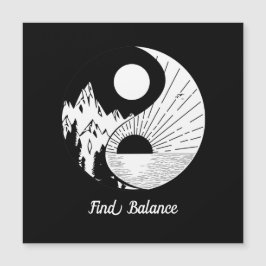 Find Balance禅陰陽白黒