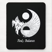 Find Balance禅陰陽白黒