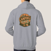 Find Camping Near Me – Cozy Hoodie / Sweatshirt パーカ (裏面)