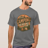 Find Camping Near Me Retro Campee boy Tシャツ (正面)