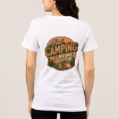 Find Camping Near Me – Retro Women’s T-Shir トライブレンドＴシャツ (裏面)