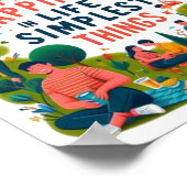 Find Happiness in Life's Simplest Things ポスター (角)