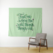 Find it where the wild things are  タペストリー (インサイチュ(横))