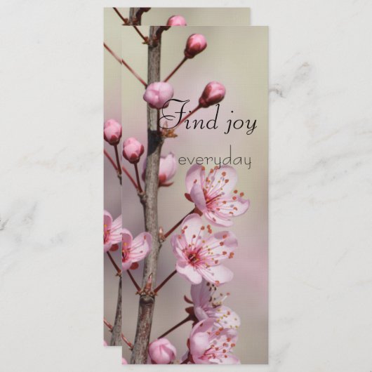 Find JoyさくらんぼBlossom Bookmark (正面/裏面)