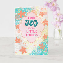 Find Joy in the Little Things – Whimsical Abstract