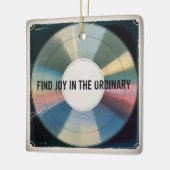 Find Joy In The Ordinary セラミックオーナメント (左)