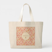 Find Joy in the Small Moment Personalize Tote Bag  ラージトートバッグ (裏面)