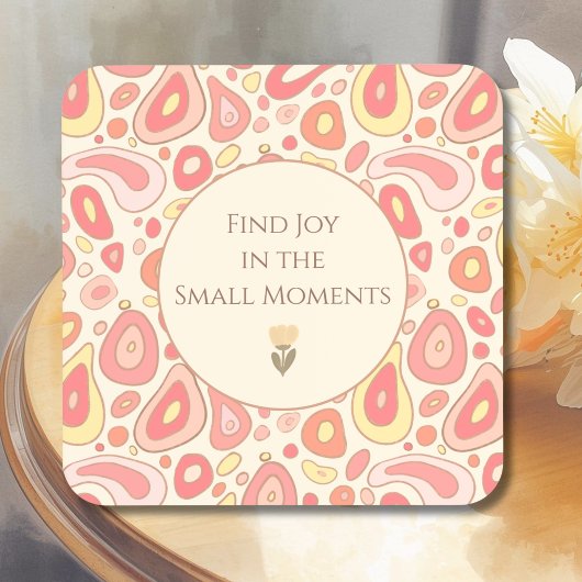 Find Joy in the Small Moments Coaster Set コースター