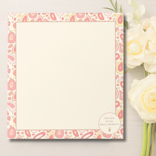 Find Joy in the Small Moments Notepad ノートパッド