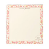 Find Joy in the Small Moments Notepad with Name ノートパッド (正面)