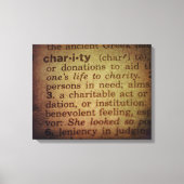 Find Meaning - Charity キャンバスプリント (正面)