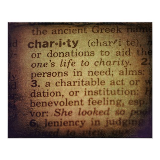 Find Meaning - Charity フォトプリント (正面)