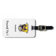 Find Myラッゲージウパーソナライズされたェックスフォード郡IDラベル