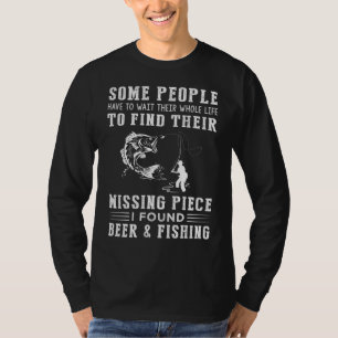 Find My 恋しく思's Piece:ビール、魚釣り、P Tシャツ