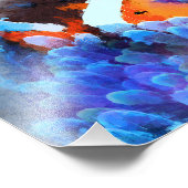 Find Nemo – 水中抽象芸術アート フォトプリント (角)