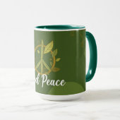 Find Peace Leaf マグカップ (正面右)