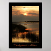 Find peace within... ポスター (正面)