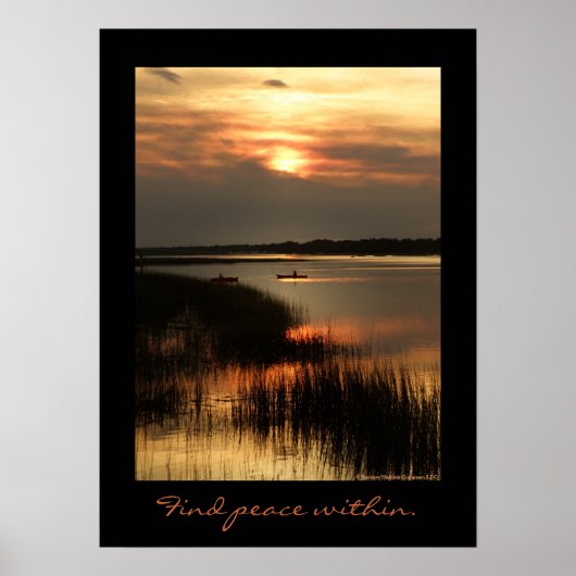 Find peace within... ポスター (正面)