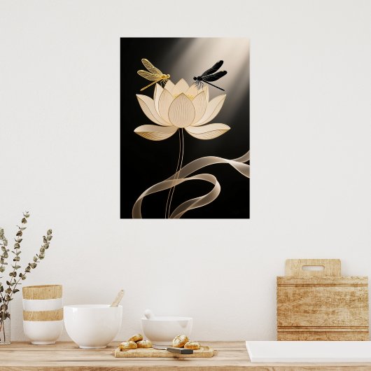 Find Peace Within Moments ポスター (キッチン)