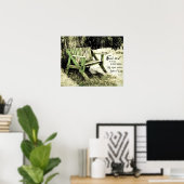 Find Rest My Soul (Weathered Bench) 16 x 20ポスター ポスター (ホームオフィス)