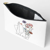 Find The Beauty In Everyday Inspirational Quote  アクセサリーポーチ (見開き)