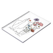 Find The Beauty In Everyday Inspirational Quote ノートブック (左側)