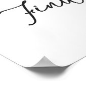 Find The Beauty In Everyday Inspirational Quote  ポスター (角)