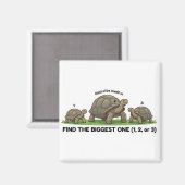 Find the Biggest One Animal World Quest for Toddle マグネット (正面/裏面)