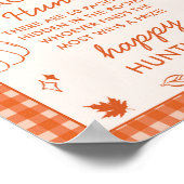 Find The Hidden Objects Baby Shower Game Sign ポスター (角)