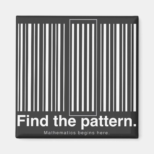Find_the_pattern マグネット (正面)