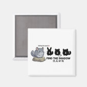 Find the Shadow Chinchilla Animal World Quest for  マグネット (正面/裏面)