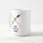 Find Whats Yours Minimal Mug コーヒーマグカップ (正面左)