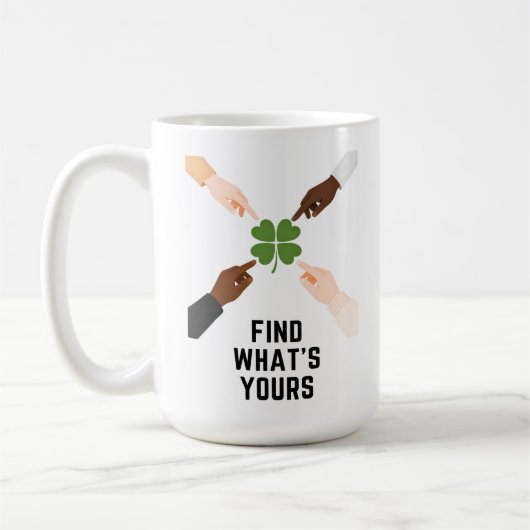 Find Whats Yours Minimal Mug コーヒーマグカップ (左)